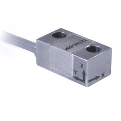accelerometer, pr, 6,000 g, triaxial, undamped, screw mount, 4 ft low noise cable, 5v excitation